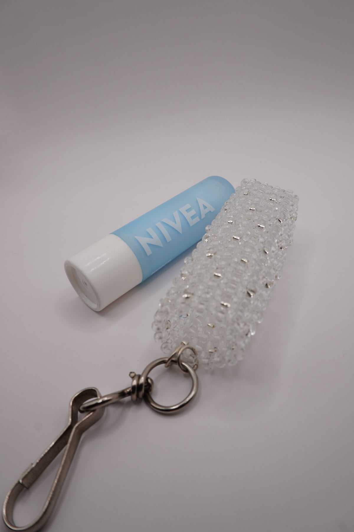 Medium Lipstick holder (Clear, Silver)
