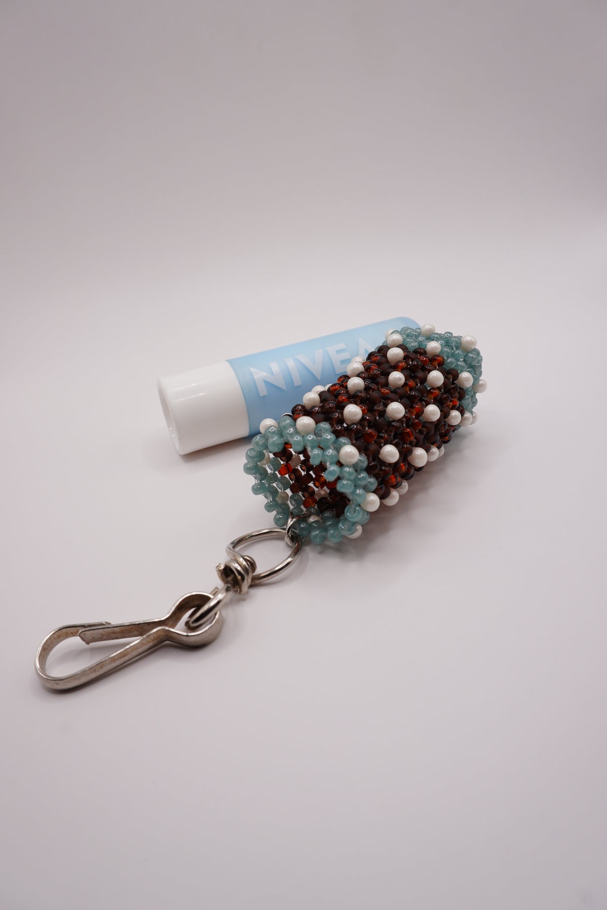 Medium Lipstick holder (Dark Brown, Dirty blue)