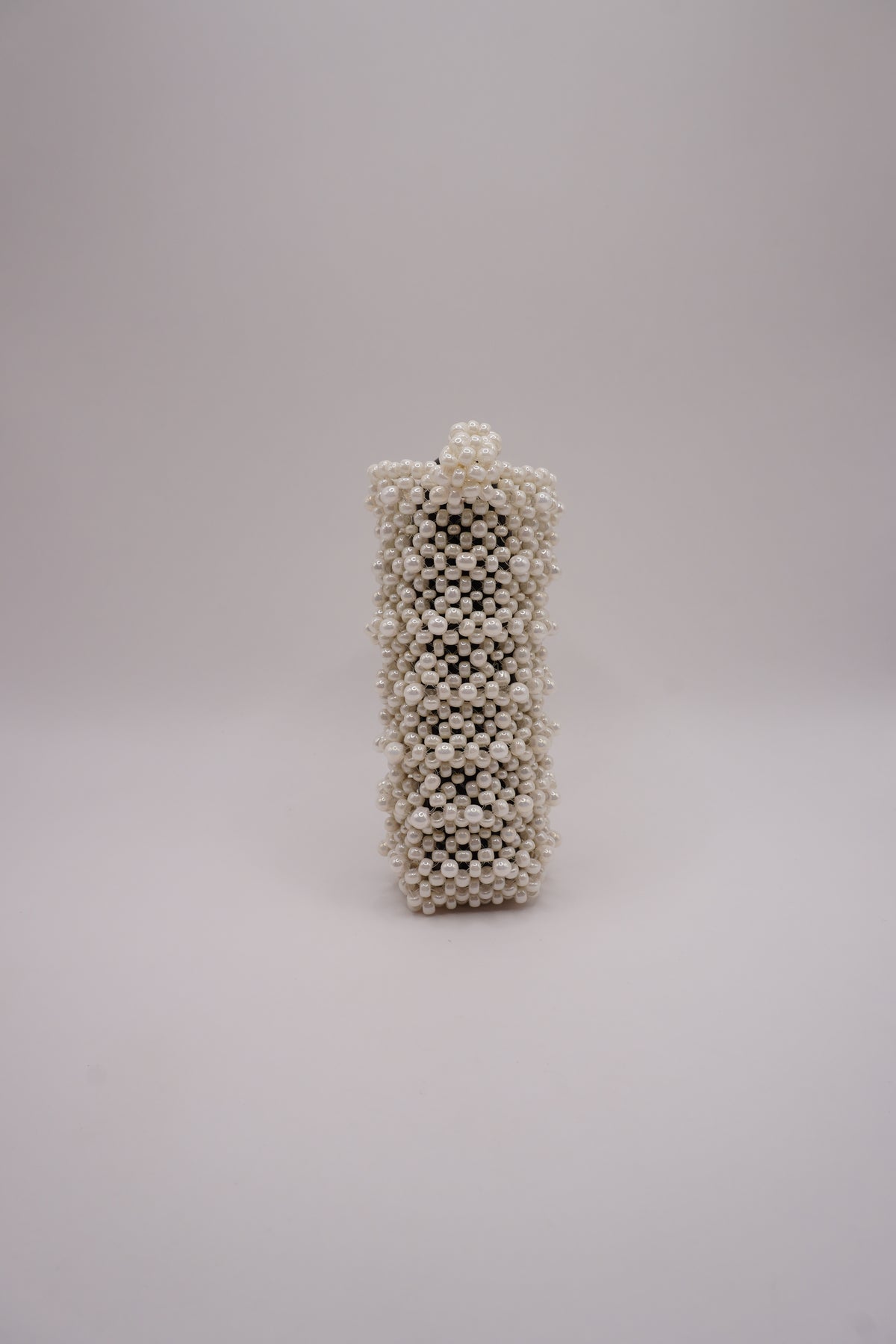 Big Lipstick holder with magnet (White, White dots)