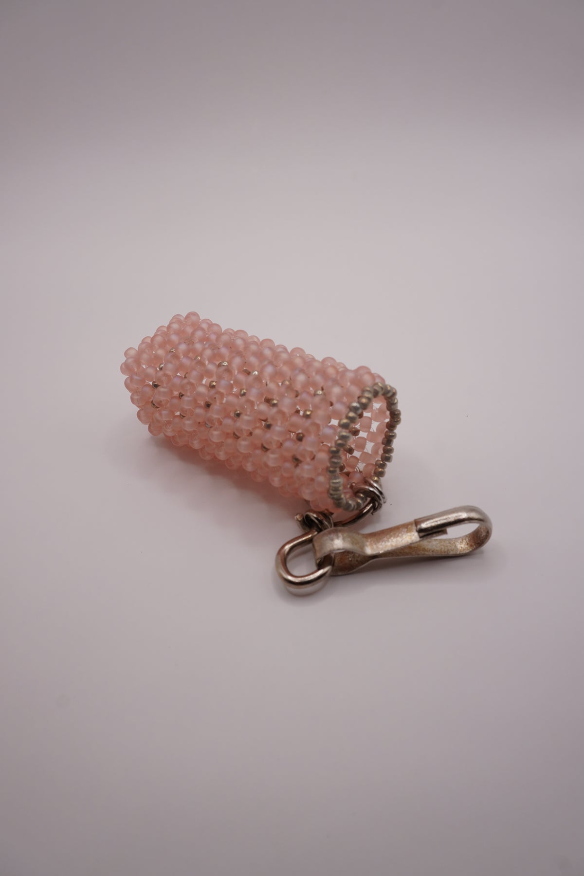 MINI Lighter holder (Matt light pink, Silver)