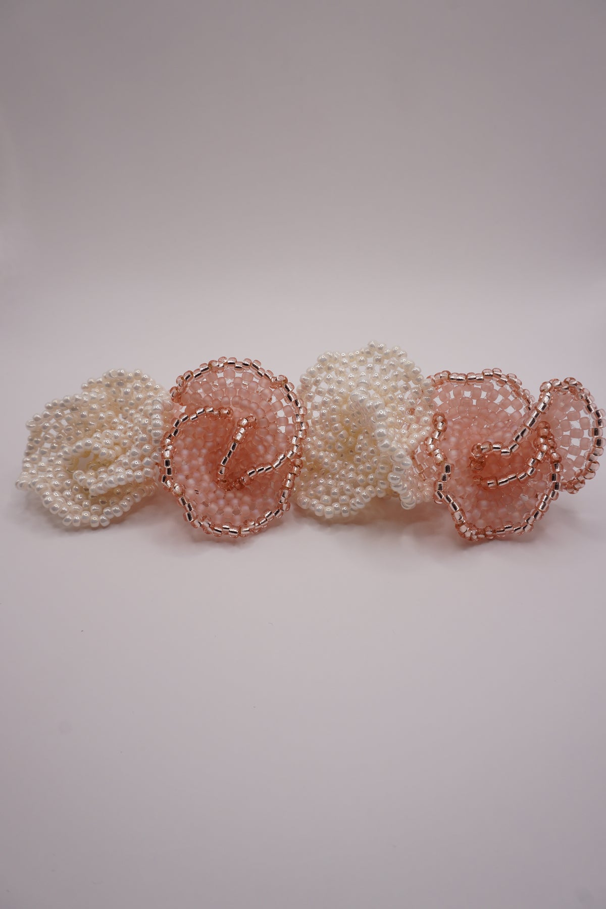 Big flower earrings