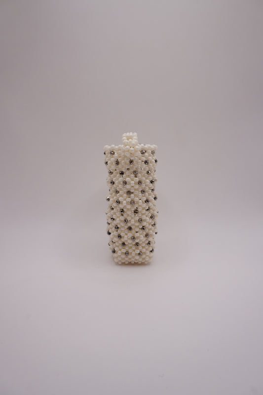 Big Lipstick holder with magnet (White, Silver)
