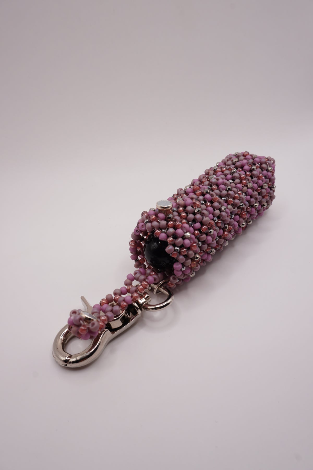 Big Lipstick holder with magnet (Pink, Silver)
