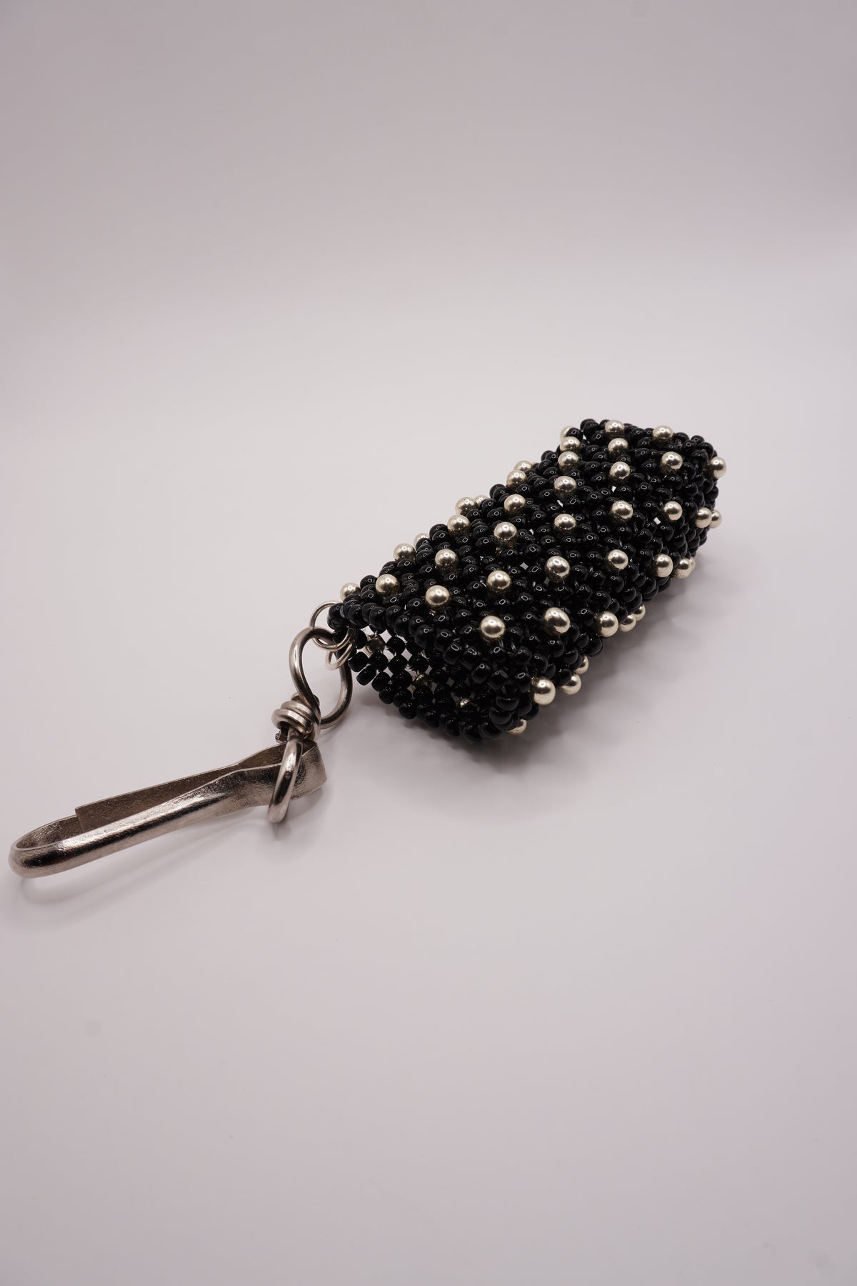 Lighter holder (Black, Silver dots)