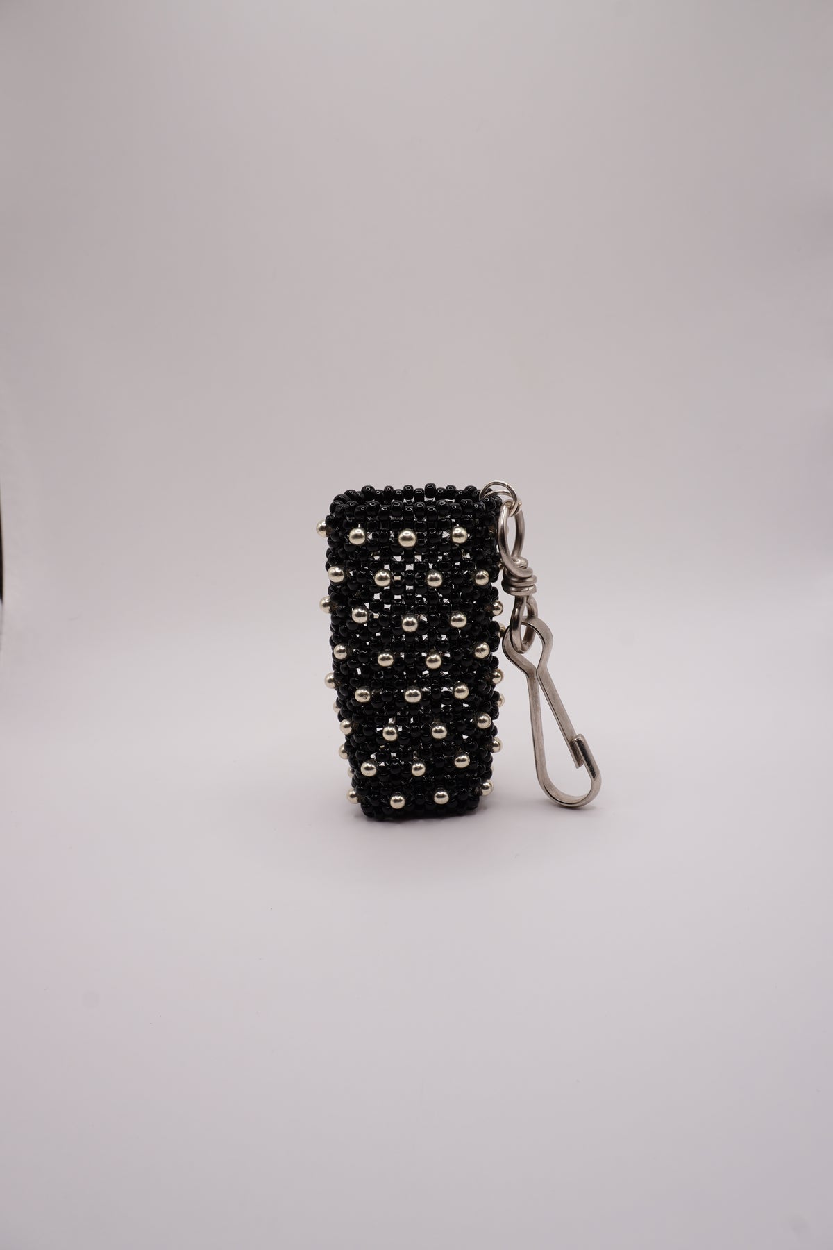 Lighter holder (Black, Silver dots)