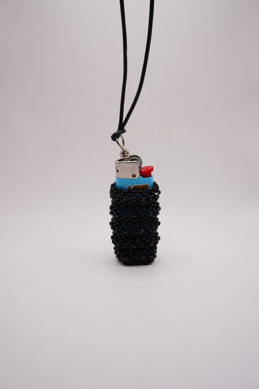 MINI Lighter holder necklace (Black)