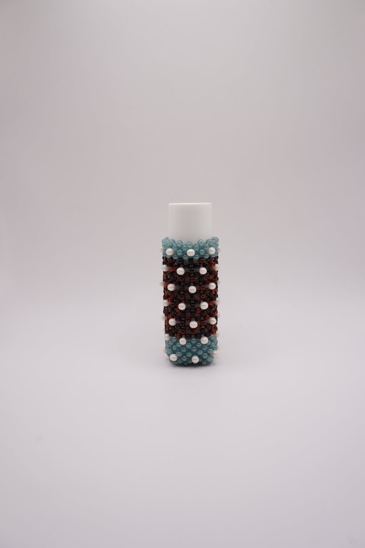Medium Lipstick holder (Dark Brown, Dirty blue)