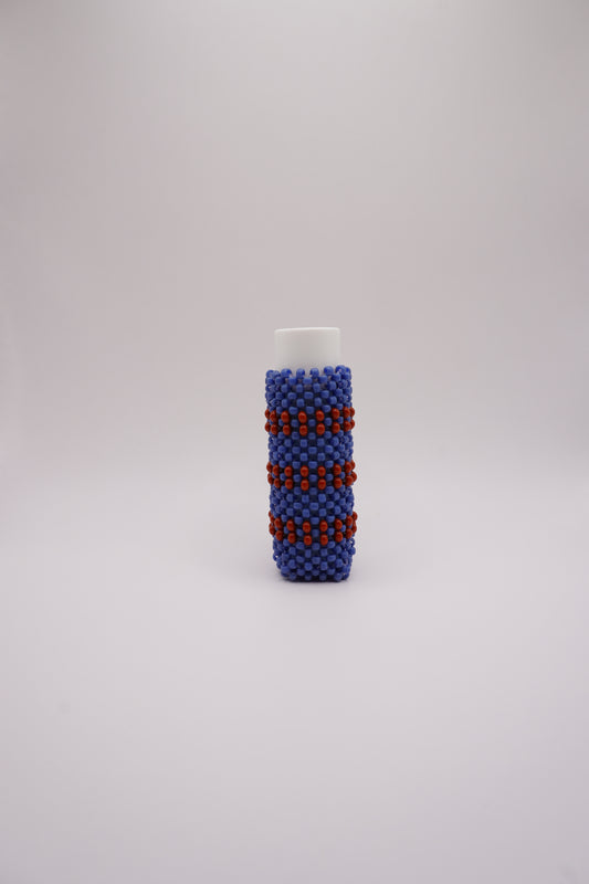 Medium Lipstick holder (Matt dark blue Red orange)
