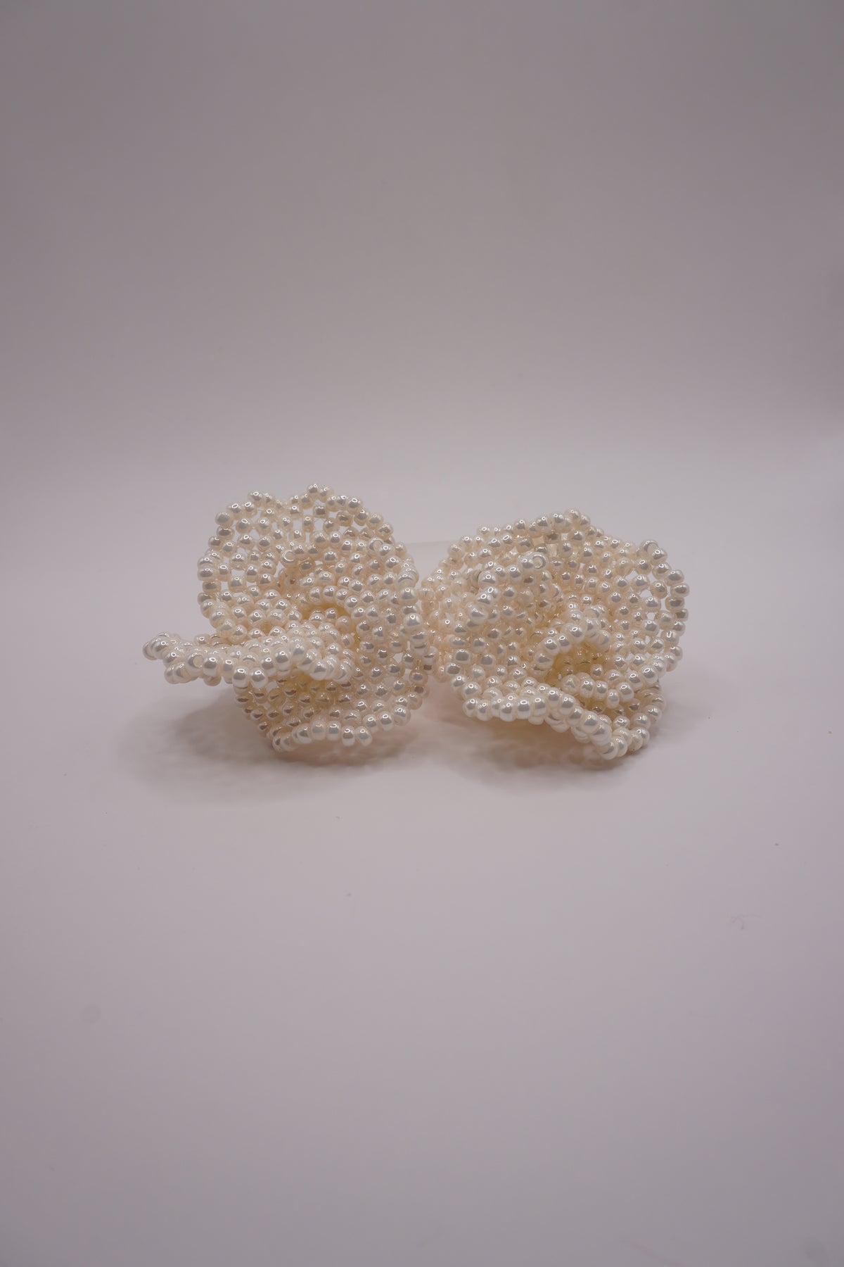 Big flower earrings