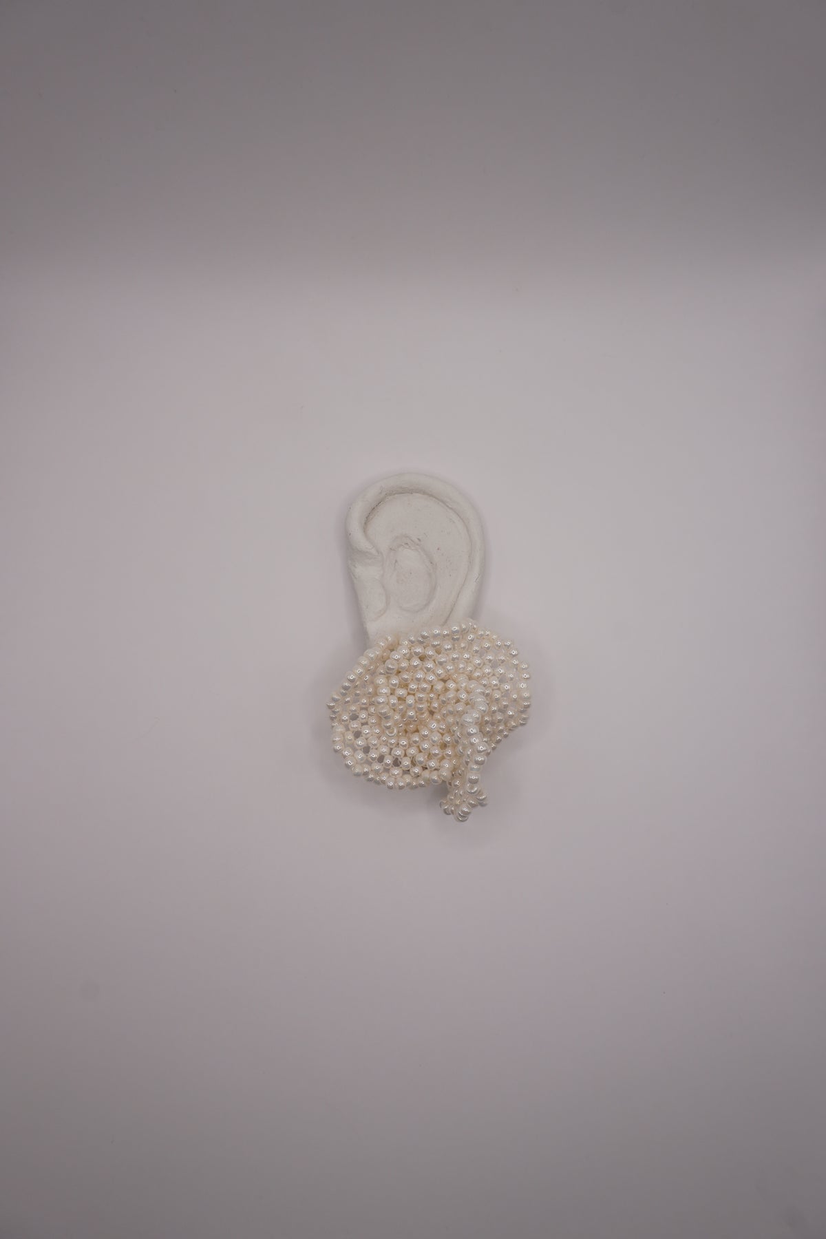 Big flower earrings