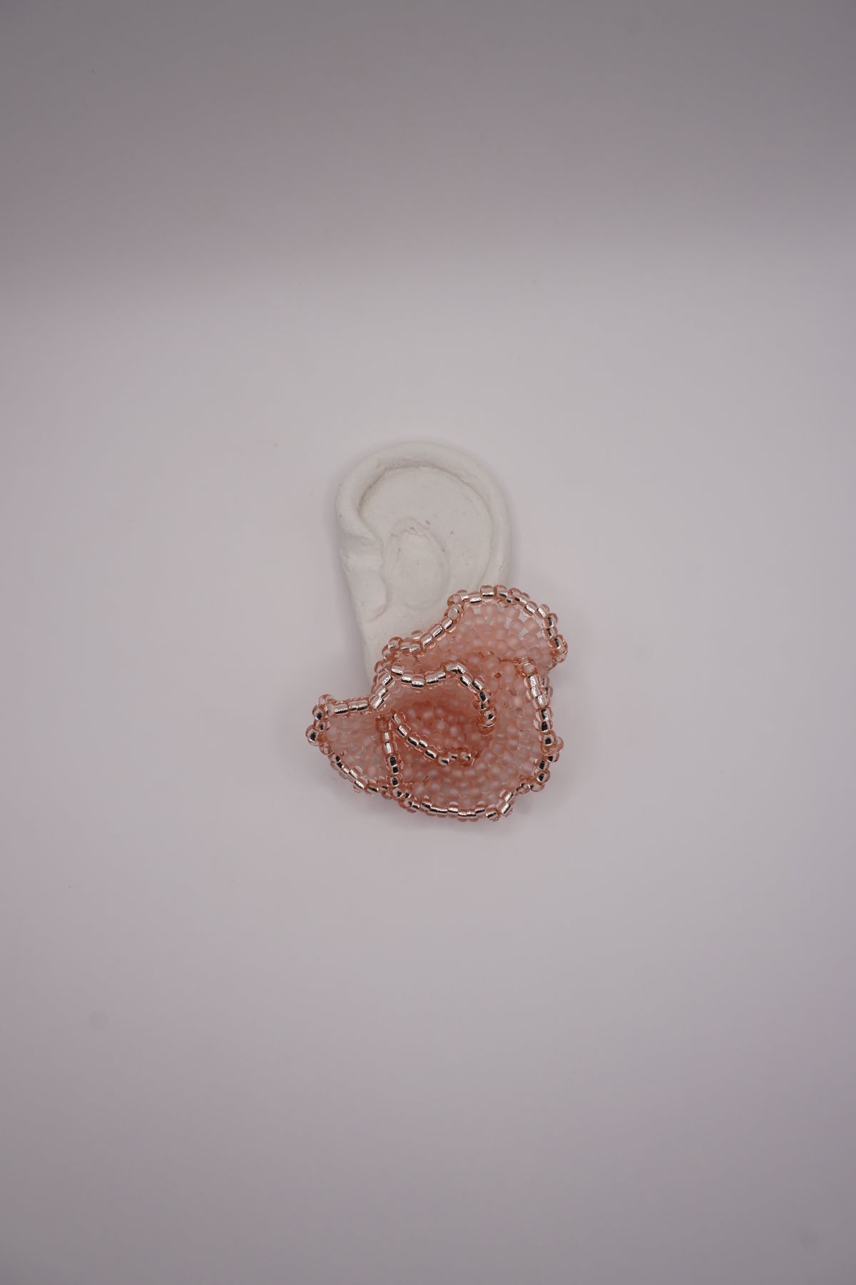 Big flower earrings